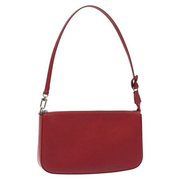 LOUIS VUITTON Epi Pochette Accessoires Pouch Car Mine M40776 LV Auth 127239V - Picture 1 of 16